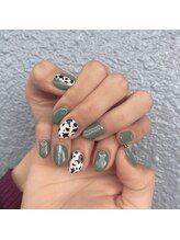 ロエルビューティーサロン(Loel BEAUTY SALON)/大人牛柄ネイル