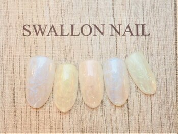 スワロンネイル(SWALLON NAIL)/3月、４月　定額ネイル★