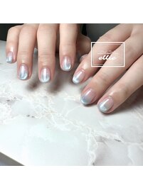 マグネットグラデーションネイル