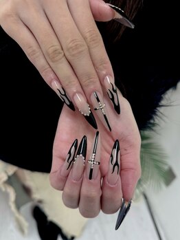 ラン(Ran)/fire pattern nails