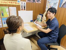 上所名倉堂鍼灸整骨院/カウンセリング風景