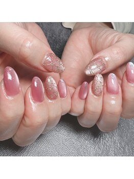 リュクネイル 拝島店(RyukuNail)/フラワーレースネイル