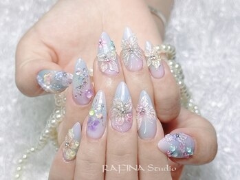 ラフィーナ 新宿 代々木店(RAFINA)/スカルプ持ち込みデザイン