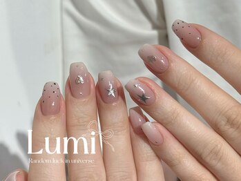 ルミネイル 池袋東口サンシャイン店(Lumi Nail)/オーロラハートスター