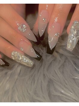 ちゅるん韓国ネイル