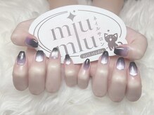 ミュウミュウ(miumiu)/冬×大人可愛いネイル