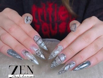 ゼン ネイル デザイン 池袋(ZEN NAIL DESIGN)/* 長 さだしやり放題×つけ放題