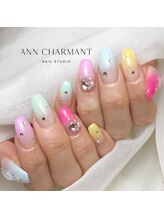 アンシャルマンネイルスタジオ(Ann charmant nail studio)/セレクトデザインコース¥6,800～