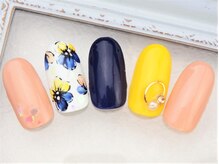 ネイルズガッシュ 大森駅前店(NAILs GUSH)/＊ビビッド・フラワー＊