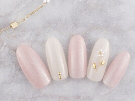 シンプルパールフラワー