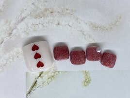 フットネイルハート