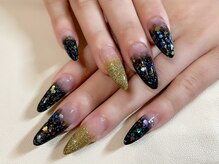 ラビング(Loving)/キラキラグラデーションスカルプ