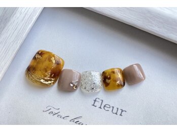 トータル ビューティ サロン フルール(Total Beauty Salon FLEUR)/フットネイルDコース11000円