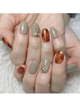 インプレス 鶴見店(Impress)/べっ甲ネイル