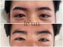 ルアン 表参道店/メンズ美眉毛スタイリング