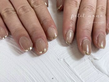 プチナノ(petitnano)/【sora】ニュアンスネイル