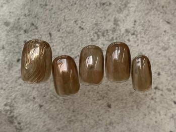 アイネイルズ 天神今泉店(I-nails)/【yuka.t】深みブラウン