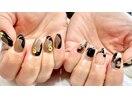 ニュアンスブラックネイル