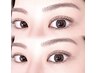 《1日で垢抜け》まつ毛パーマ＋美眉毛アイブロウwax(間引き付き)¥6,480