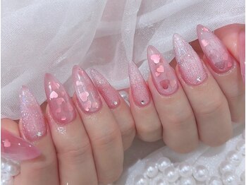 マルチューネイル 池袋(MARUCHU NAIL)/選べるベース♪ パーツつけ放題