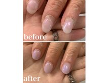 ネイリリー(NAILILY)の雰囲気（ケアもしっかり、お爪周りもキレイに♪）