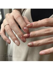 ピンクニュアンスネイル