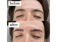 サムライビューティー 新宿三丁目店(SamuraiBeauty)/メンズ眉毛 Before l After