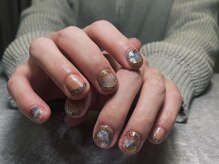 オムネイル 渋谷(HOMME NAIL)/持ち込みデザイン ¥9.000