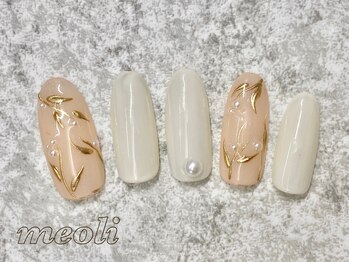 ミオリィ(meoli)/ワンカラー＋ミラーアート