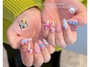 ぷっくりDisneyネイル♪