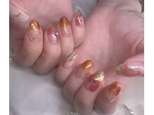ジョアアンジェ 京橋店(joieange)/光沢×ニュアンスネイル