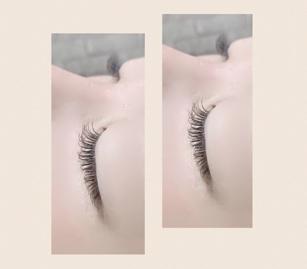 "似合わせ"セーブルラッシュ100本内リペア