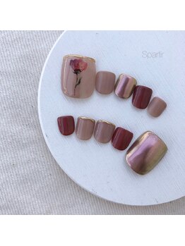 エスパルティール(Spartir)/フラワーニュアンスネイル