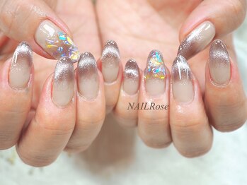 ネイルローズ(NAIL Rose)/マグネットグラデーション