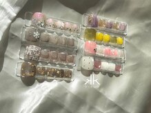 ケーツーネイル(k-two nail)/12月　foot monthly