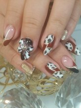 マイネイルアンドアイラッシュ(MyNail&Eyelash)/アニマル×3Ｄりぼん