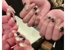 りぼんネイル