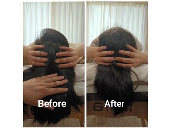 ラヴィフルリル(Ravi FleuRir)/小顔矯正ヘッドスパの変化