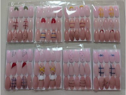 ステップネイル(step nail)の写真