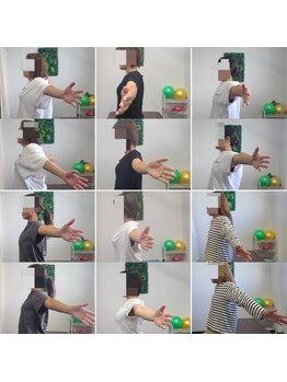 整骨院がじゅまる堂/[[肩こり・巻き肩］before/after