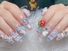 ベルネイル 池袋(Belle Nail)/ホイップお誕生日ネイル