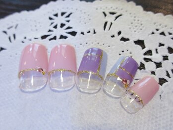 ★ふんわりブロッキングネイル★