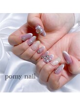 ポミーネイル 渋谷店(Pomy nail)/ピンクネイル