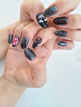 リアンジェ(Lianje)/喪黒福造ネイル