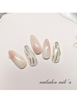 果物アート もも