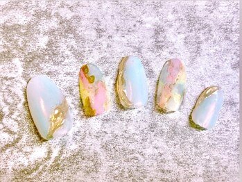 ファボ ネイル(FAV NAIL)/選べるデザイン★GOLD¥7,500
