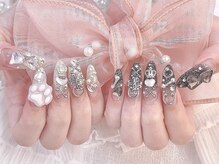 リリキュアネイル(RRKYUA NAIL)/パーツつけ放題コース¥10,000