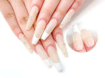 ネイルコレクション ピンク(Nail Collection Pink)/スカルプアート放題★フレンチ