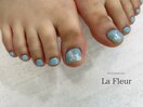 foot親指art ◆ La Fleur