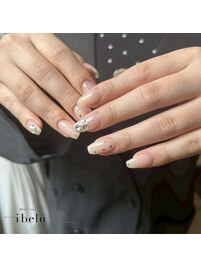 ヌーディーカラー×シルバー